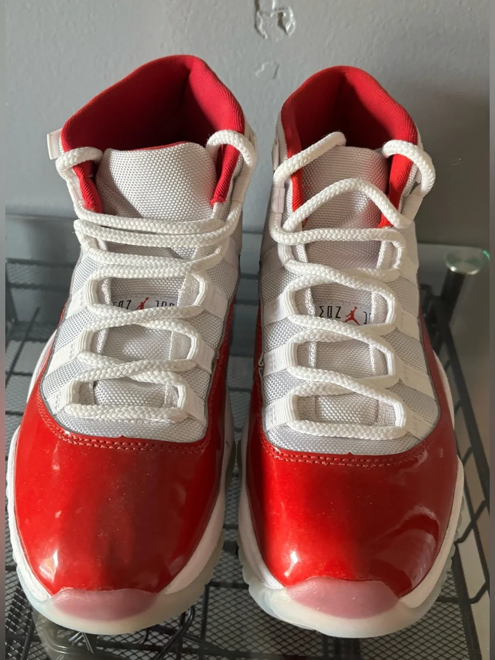 Air Jordan 11 Red and White  Men’s size 7